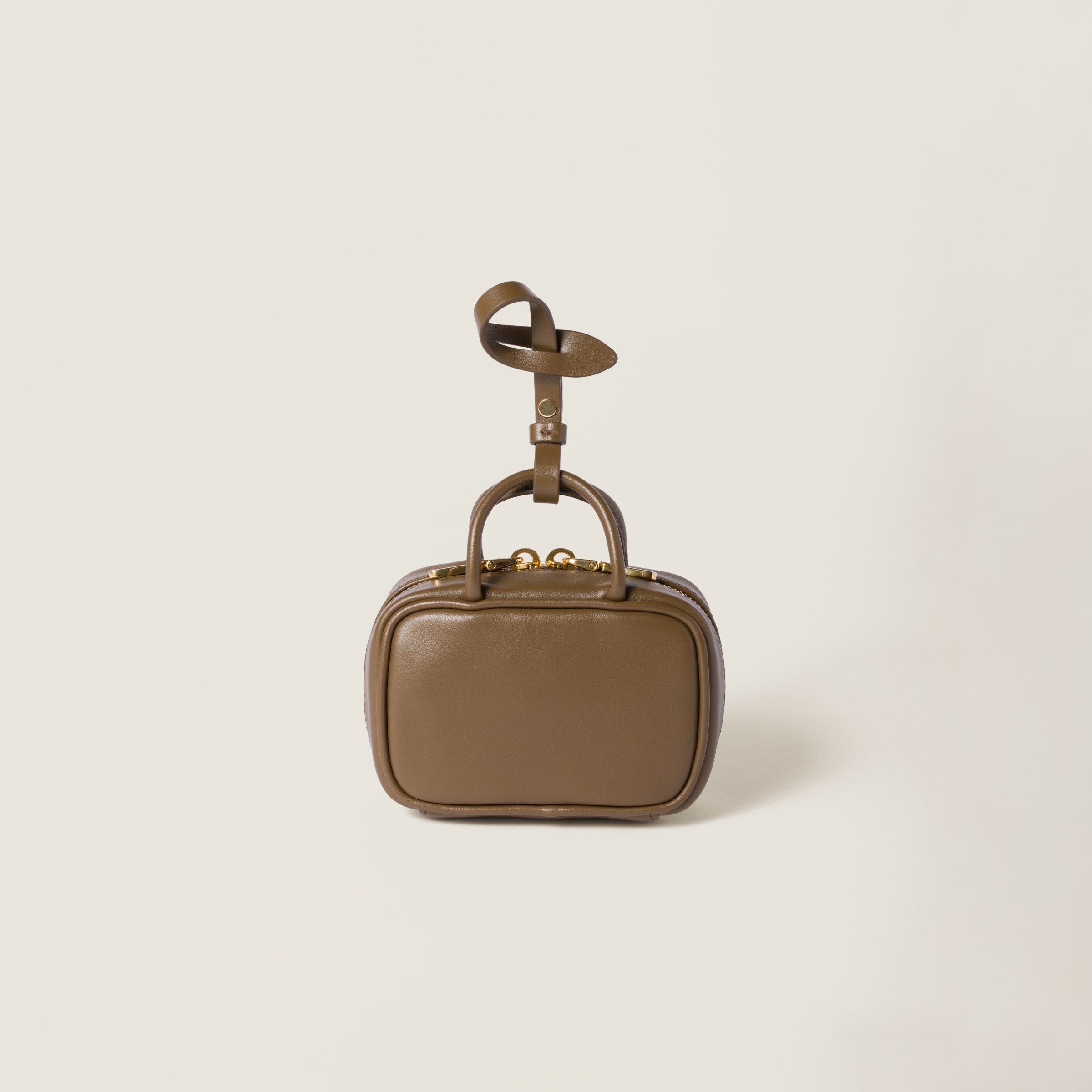 Miu Miu Leather Trick In Tundra