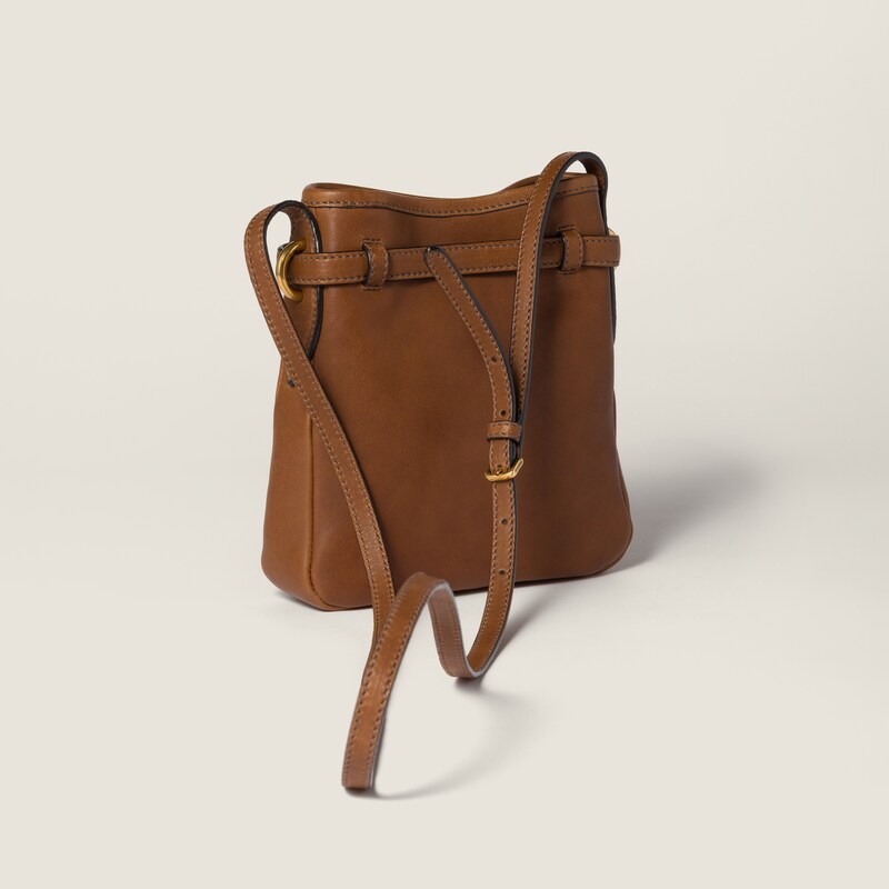 Nappa leather pouch