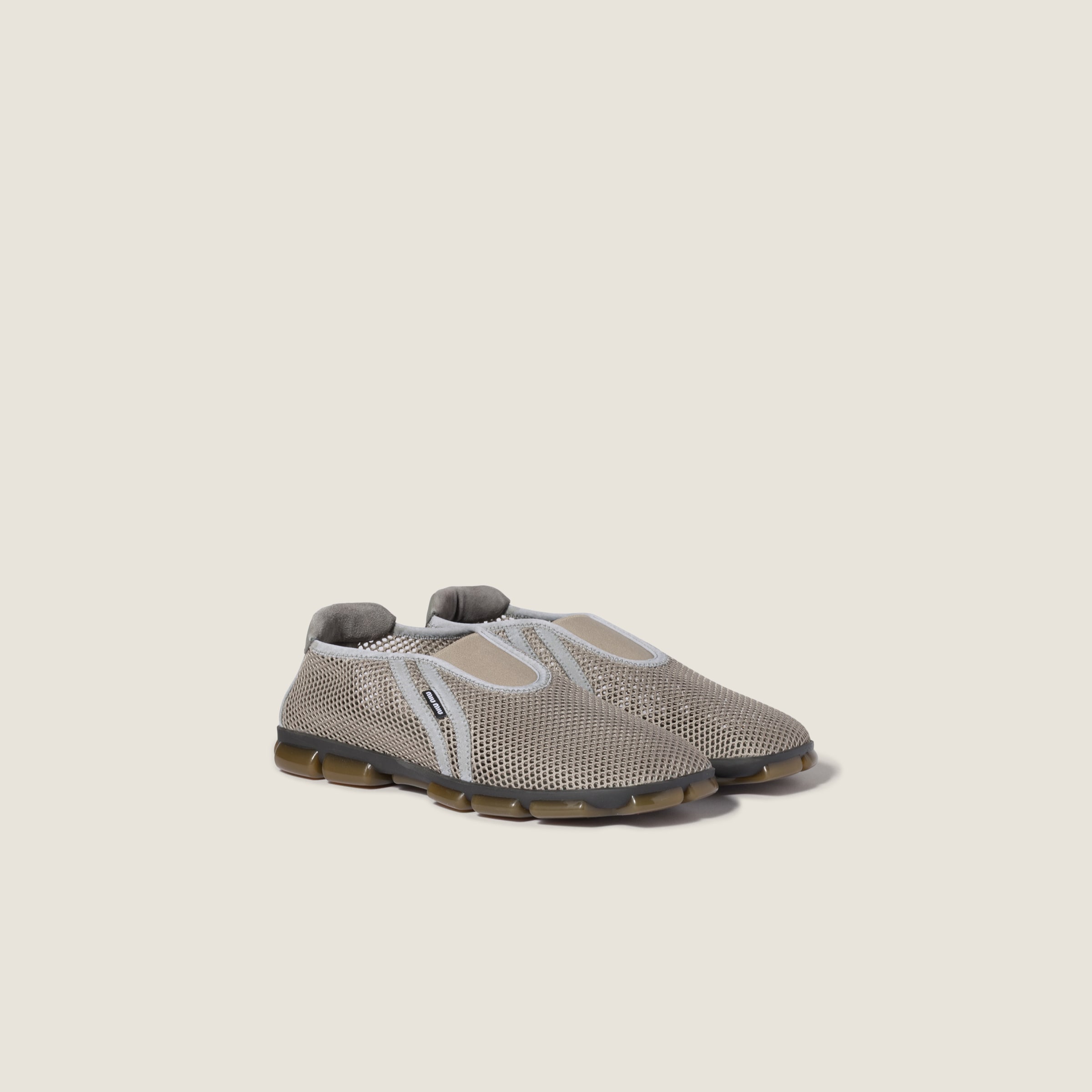 Technical mesh fabric sneakers from Miu Miu - $975