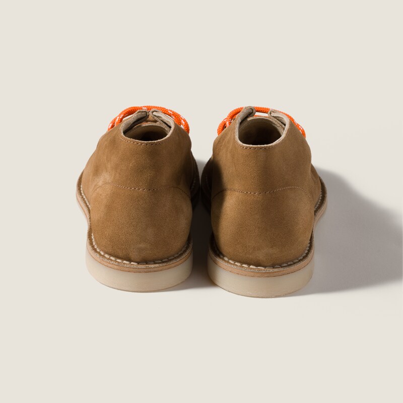 Desert boots en suède délavé