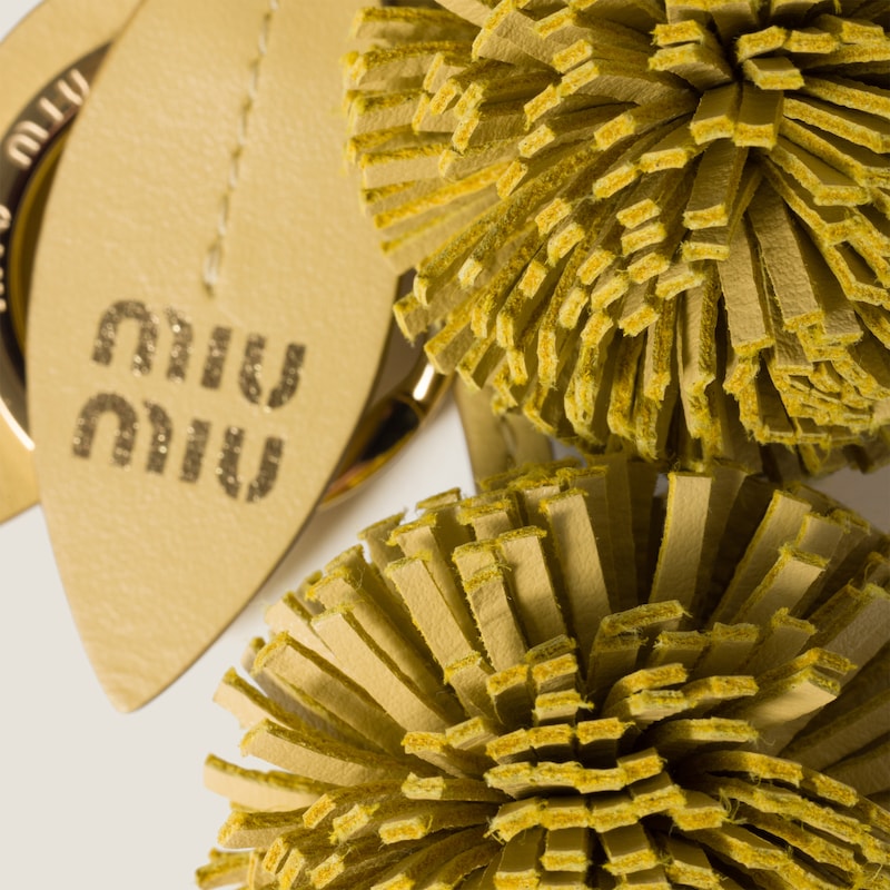 Trick leather keyring