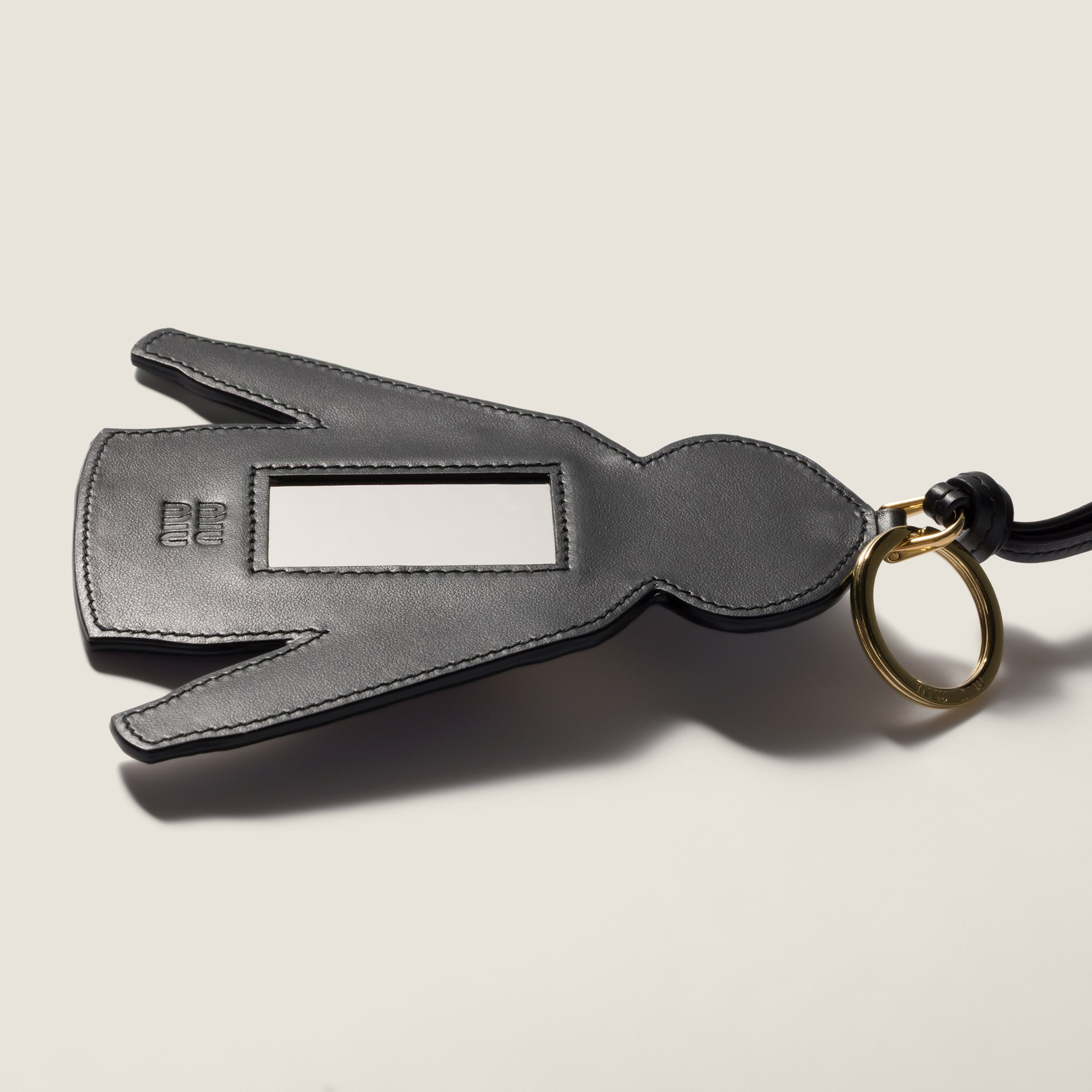 Leather keyring trick - Collection Collections | Miu Miu