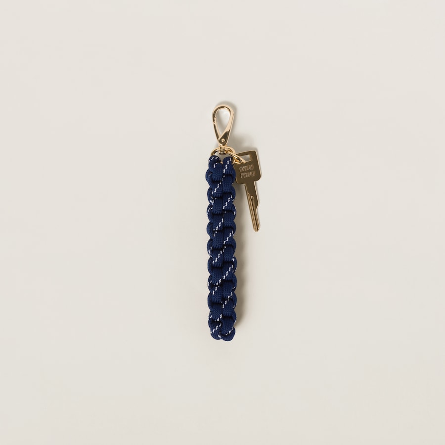 Baltic Blue Cord And Nylon Trick Miu Miu