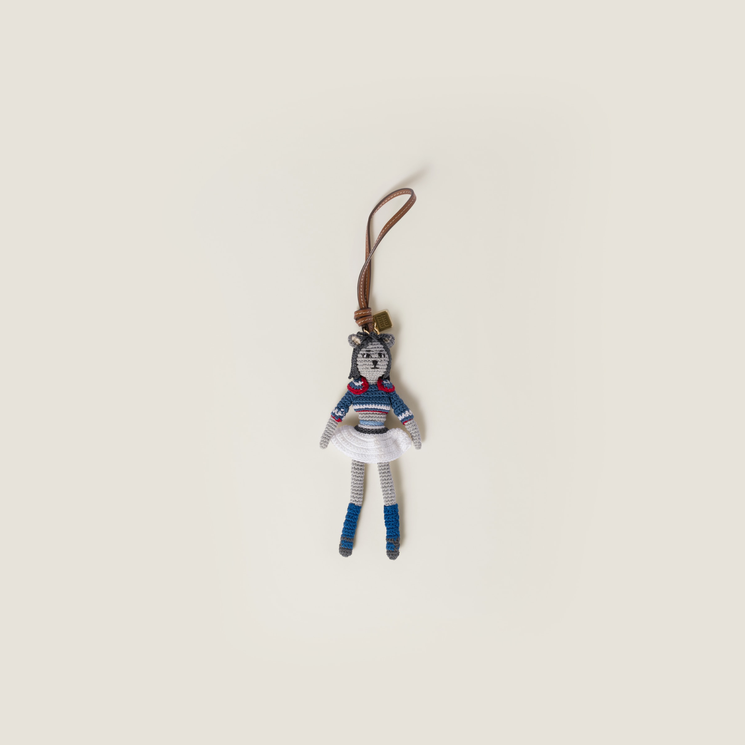 Miu Miu Technical Yarn Trick In White