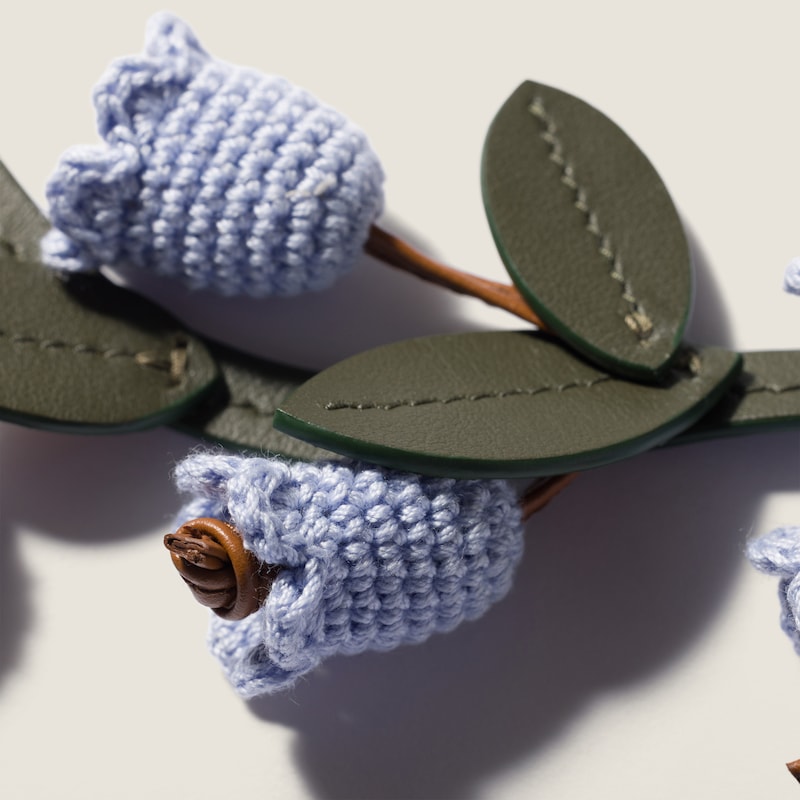 Trick leather keyring