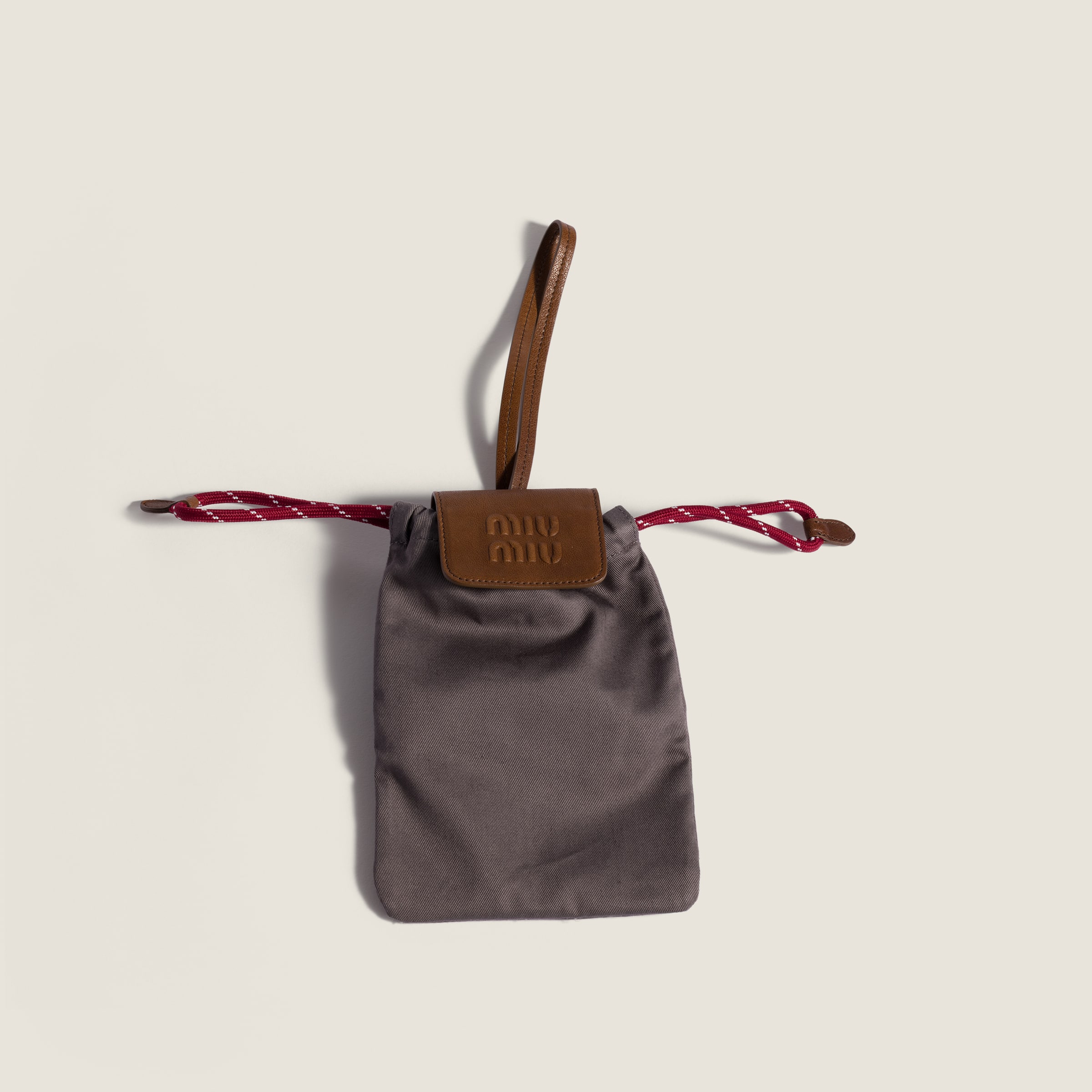Drill and leather trick by Miu Miu