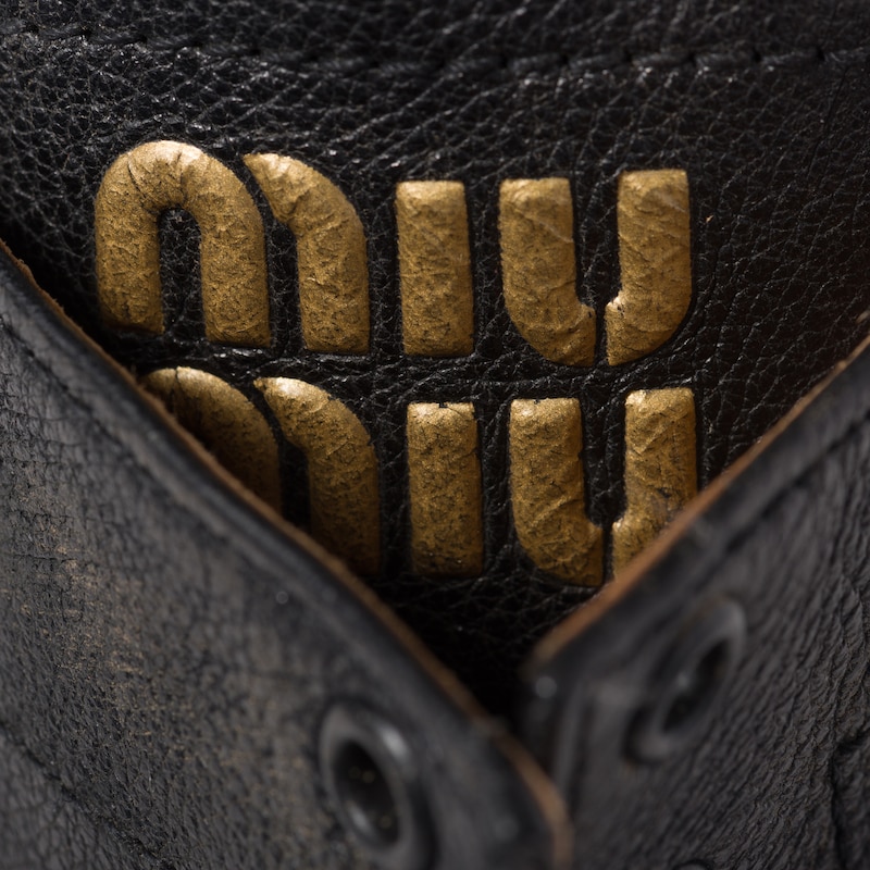 Leather laced booties