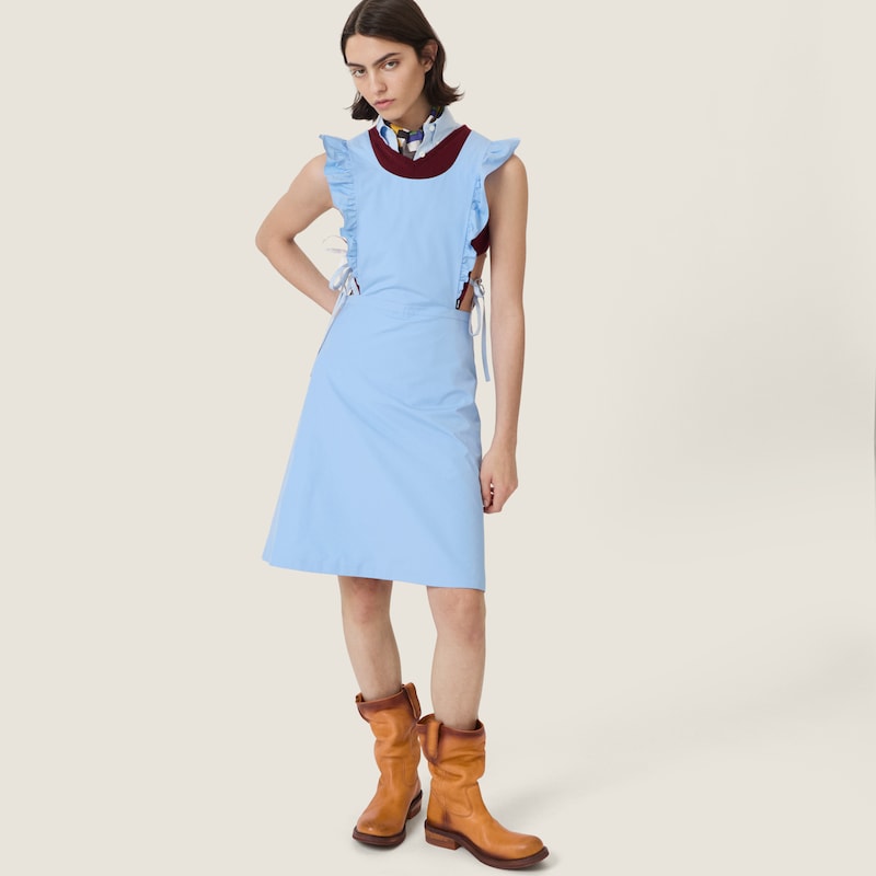 Calf leather booties