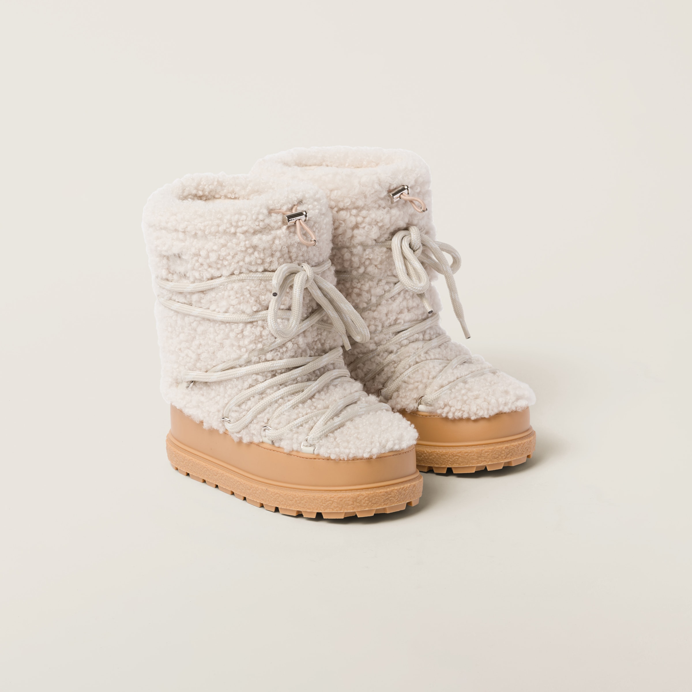 Miu miu fur boots cheap