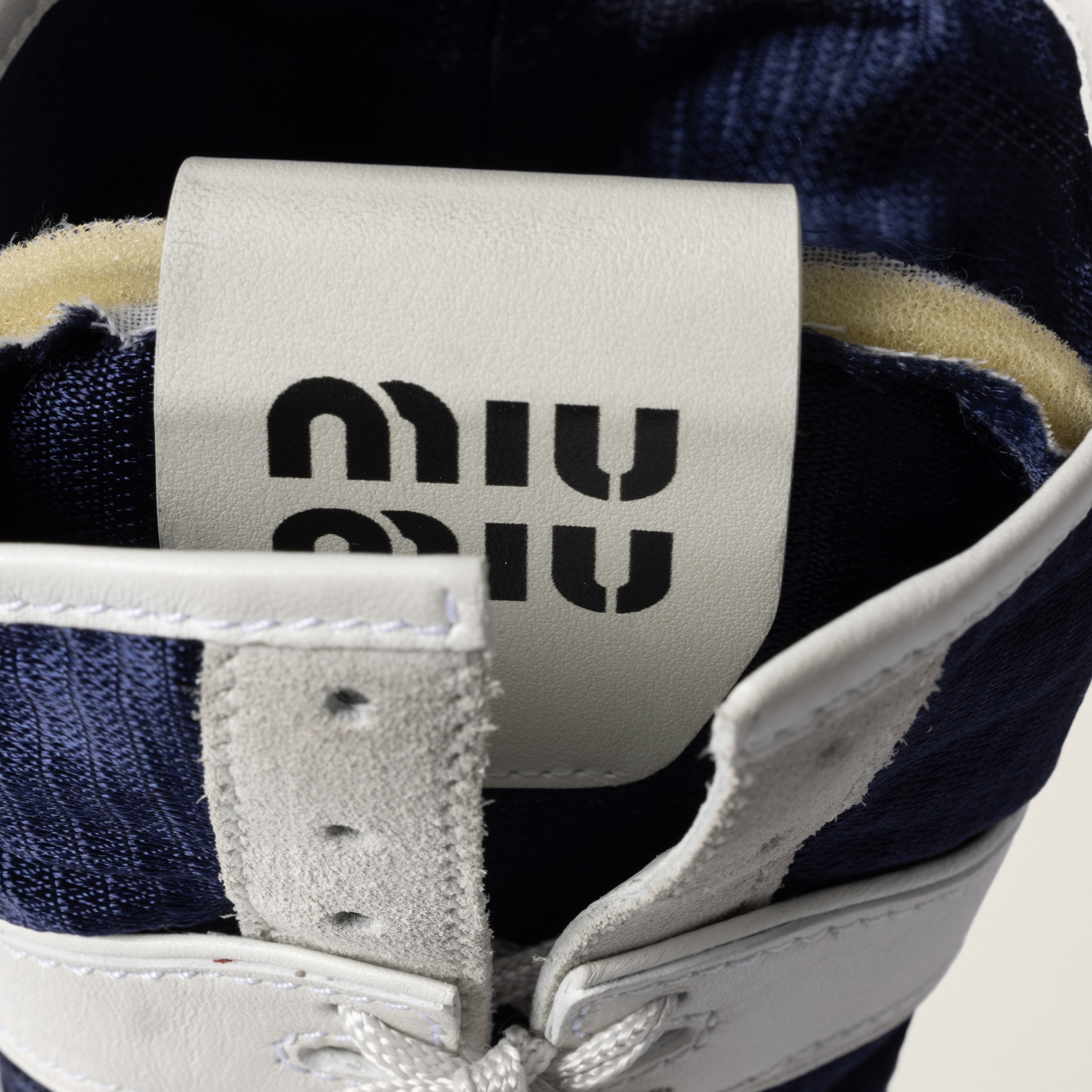 Baltic Blue/amaranth Gymnasium Technical Fabric And Suede