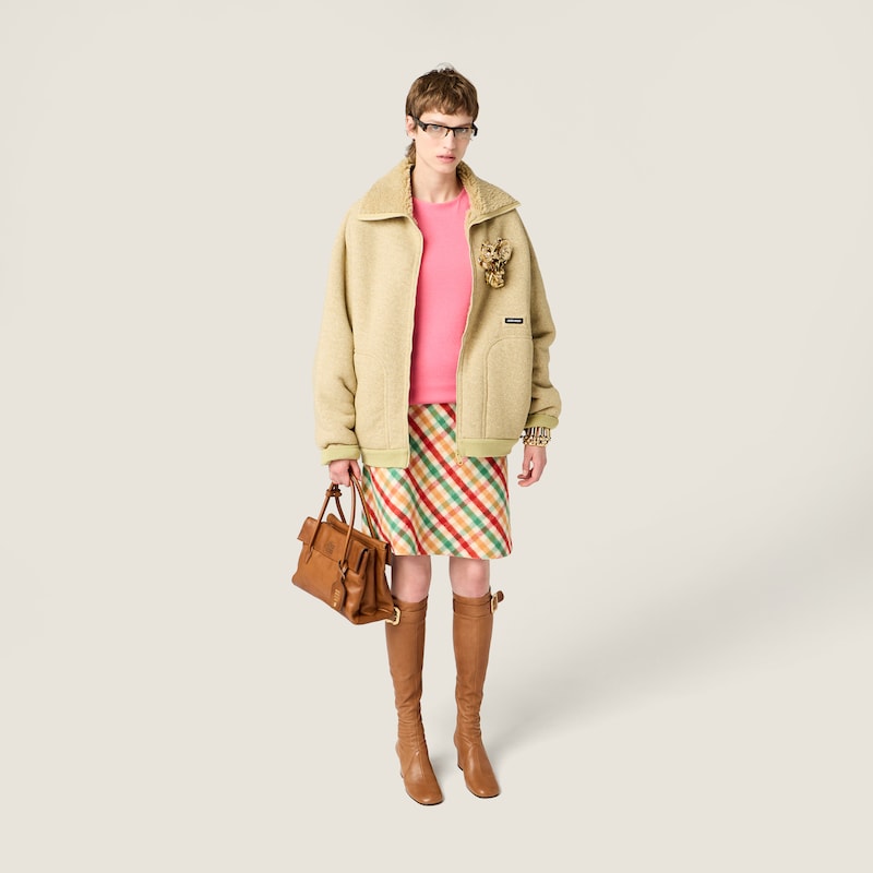 Nappa leather boots with buckle