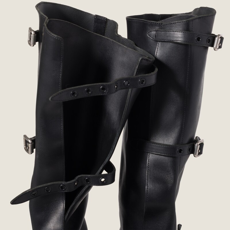 Bottes en cuir