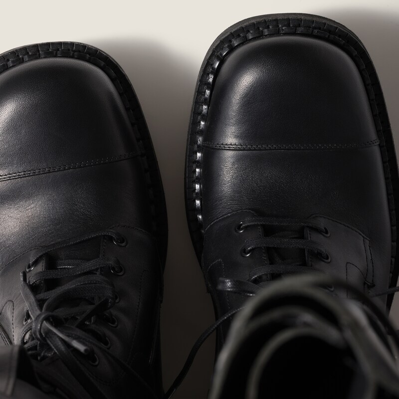 Bottes en cuir