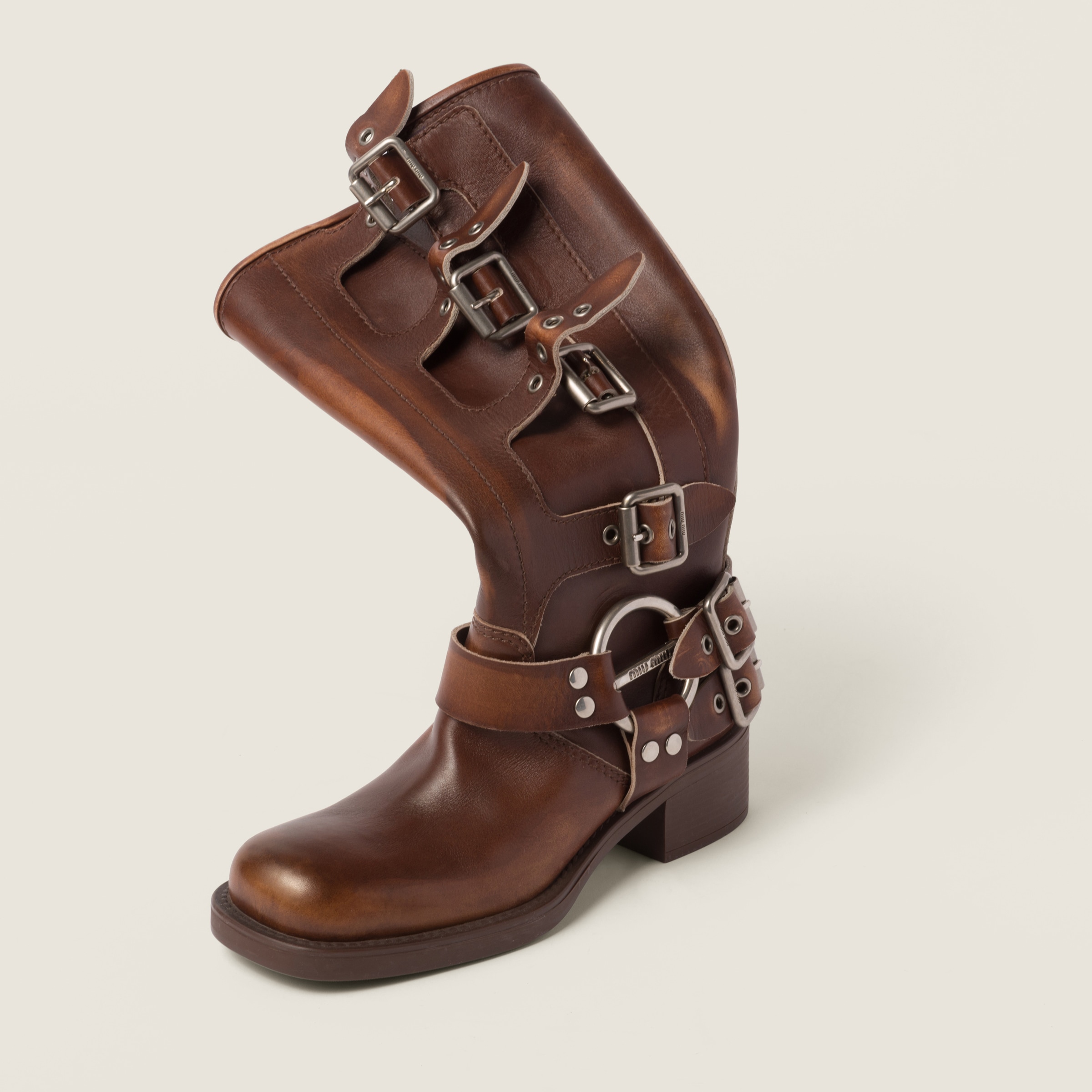Miu miu motorcycle boots online