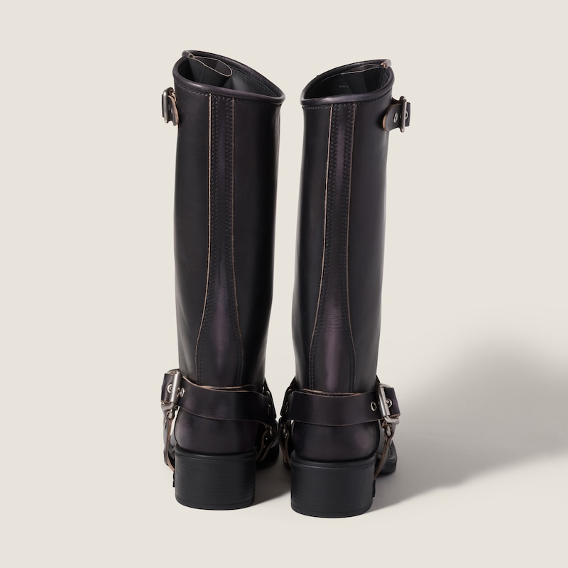 Bottes en cuir