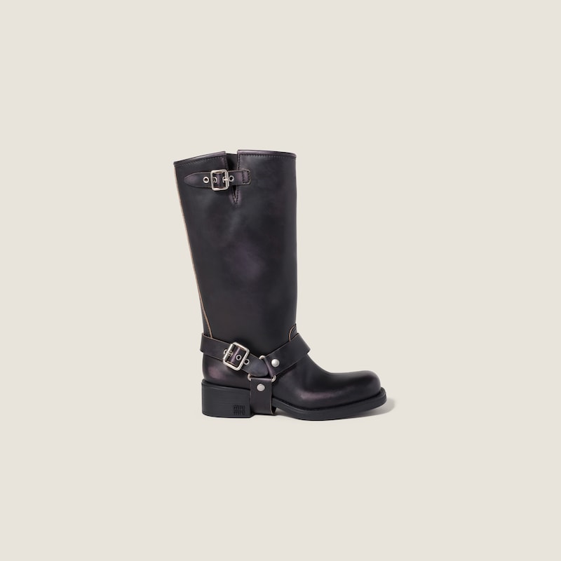 Bottes en cuir