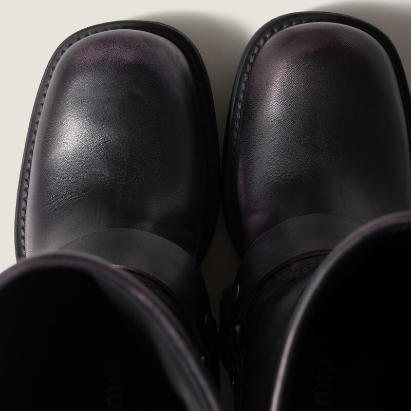 Bottes en cuir