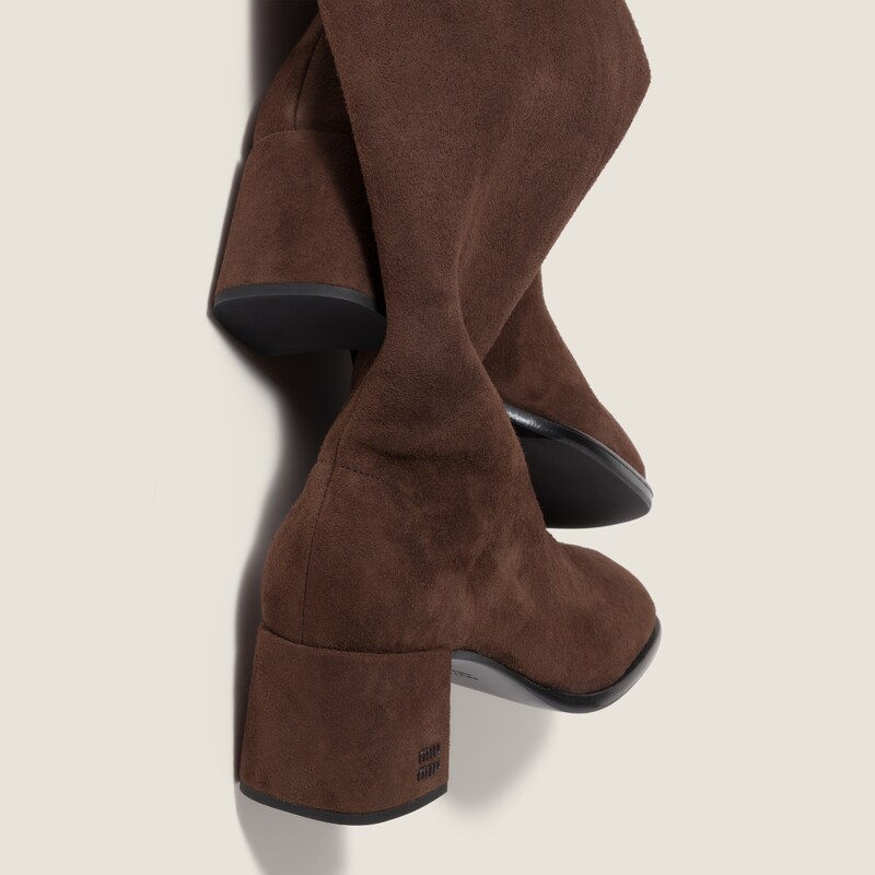 Suede boots