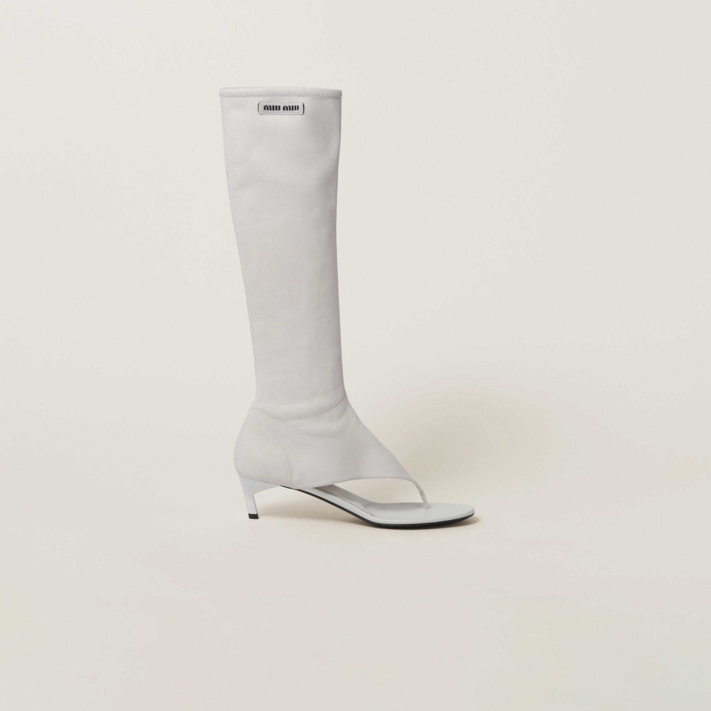 Miu miu sale white boots