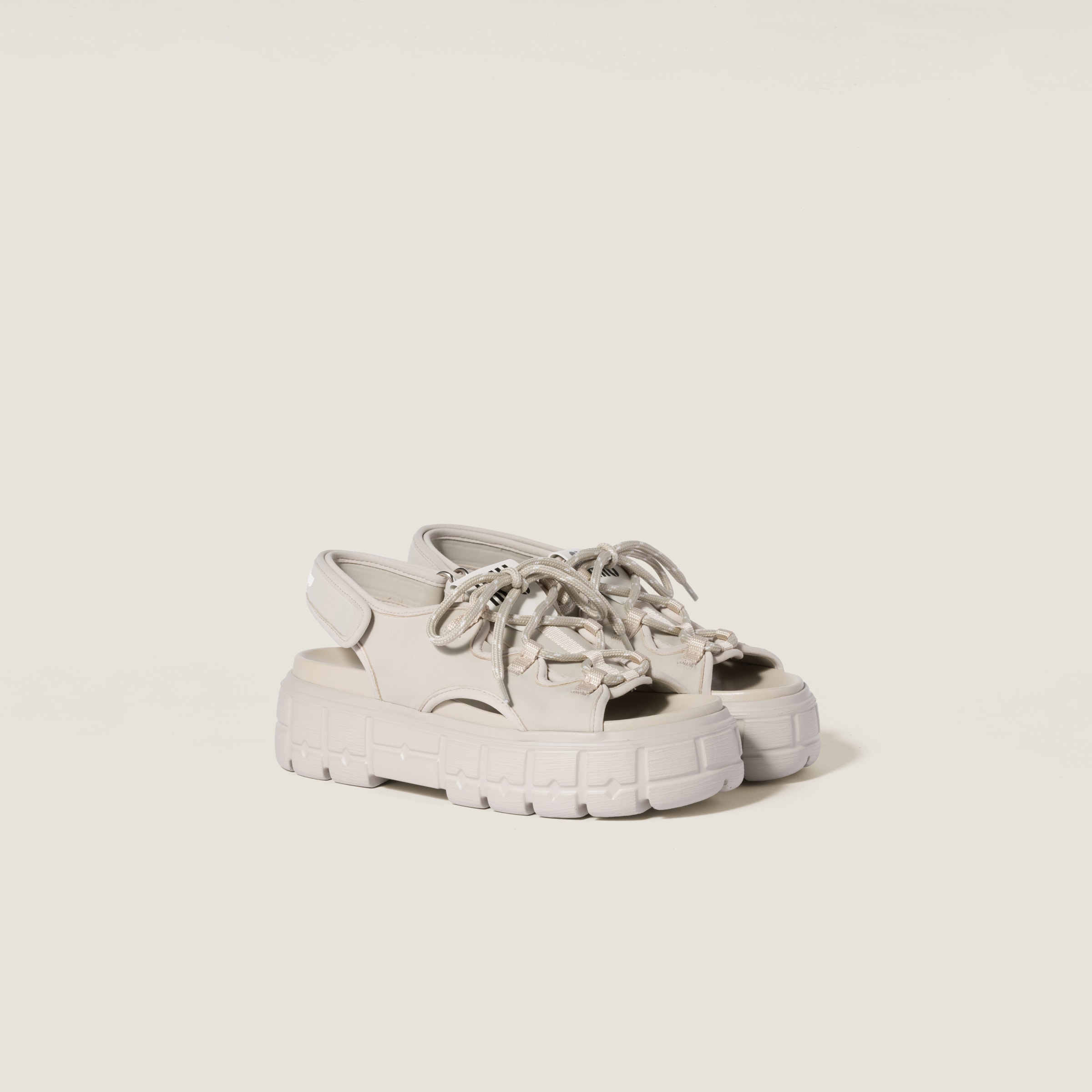 Miu Miu Chunky Neoprene Sandals
