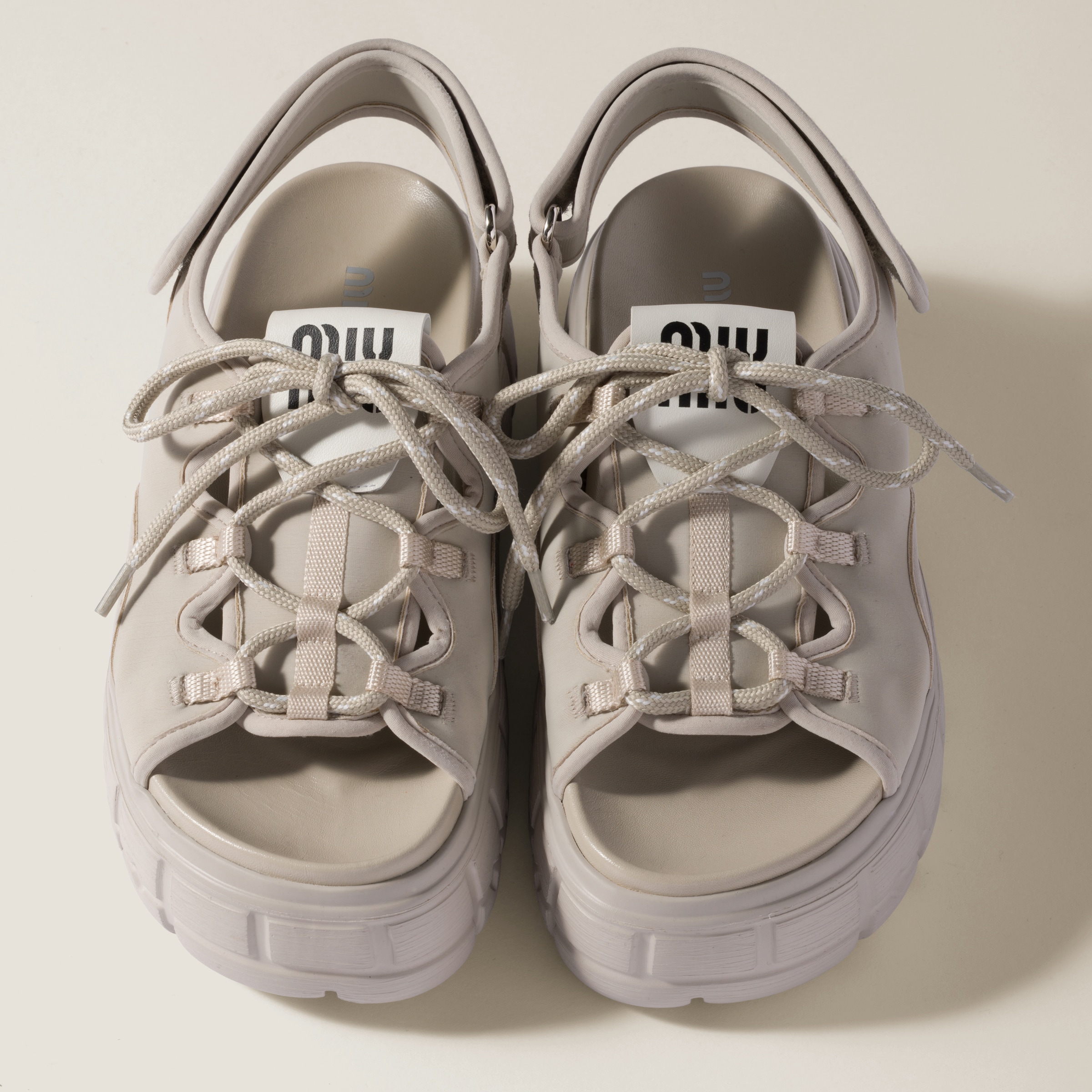 Miu Miu Chunky Neoprene Sandals
