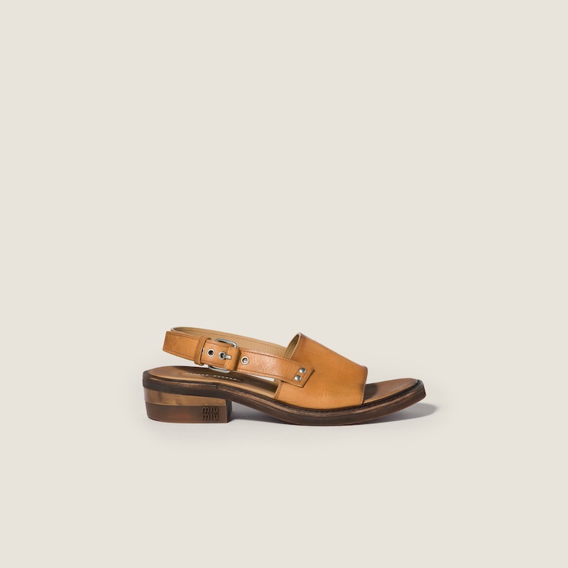 Sandalen aus Leder