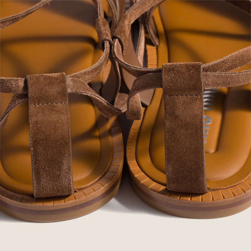 Sandalen aus Wildleder