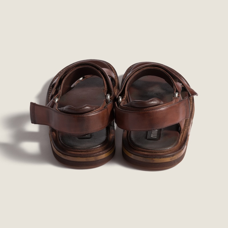 Leather sandals