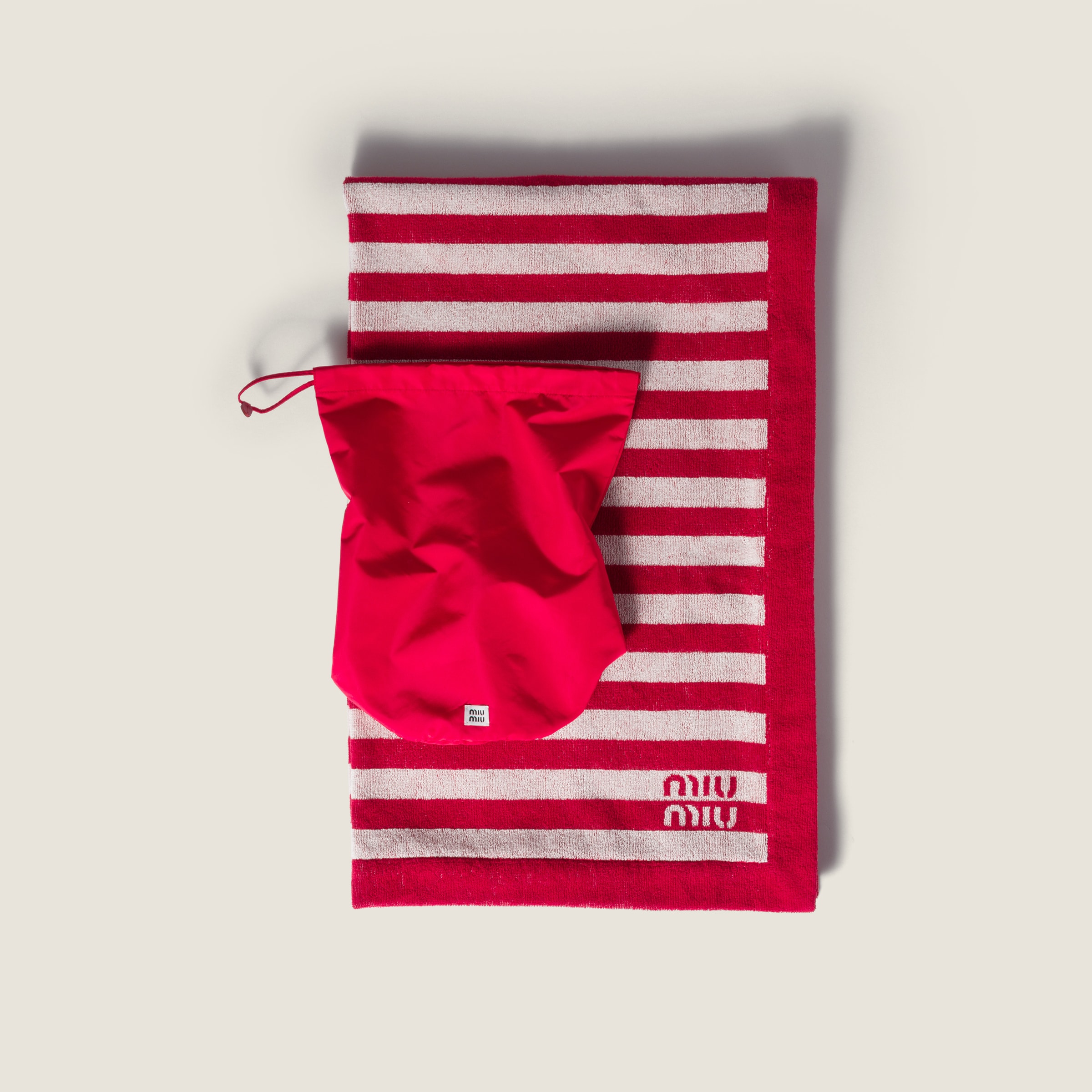 Miu Miu Terry Beach Towel