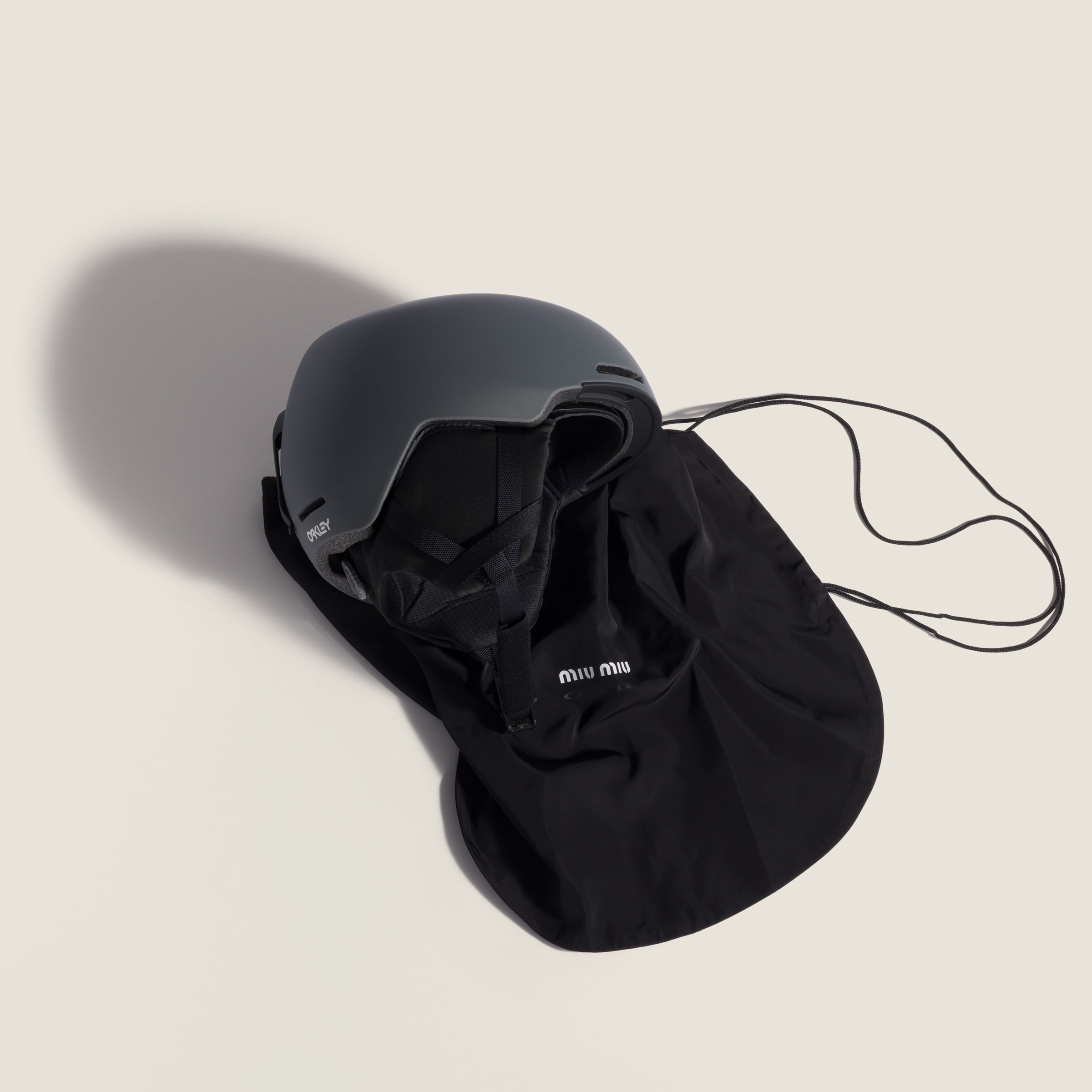 Miu Miu By Oakley Helmet In Gray