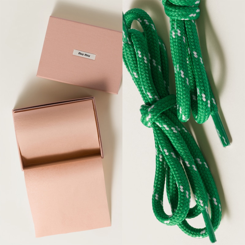 Lacci sportivi in corda bicolore