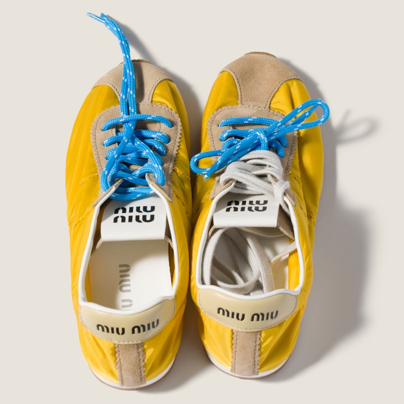 Cadarços de cordão em dois tons