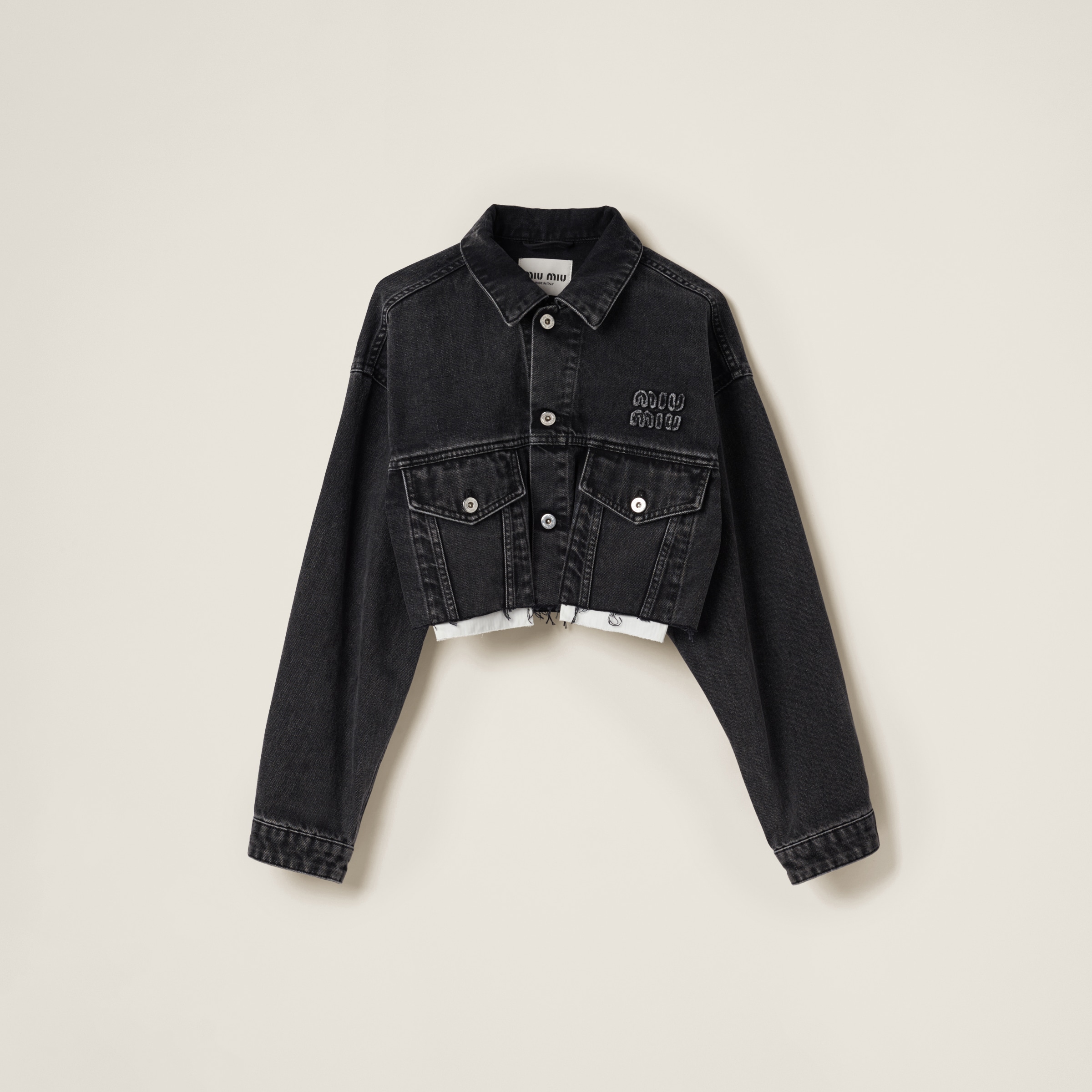 Miu miu shop denim jacket