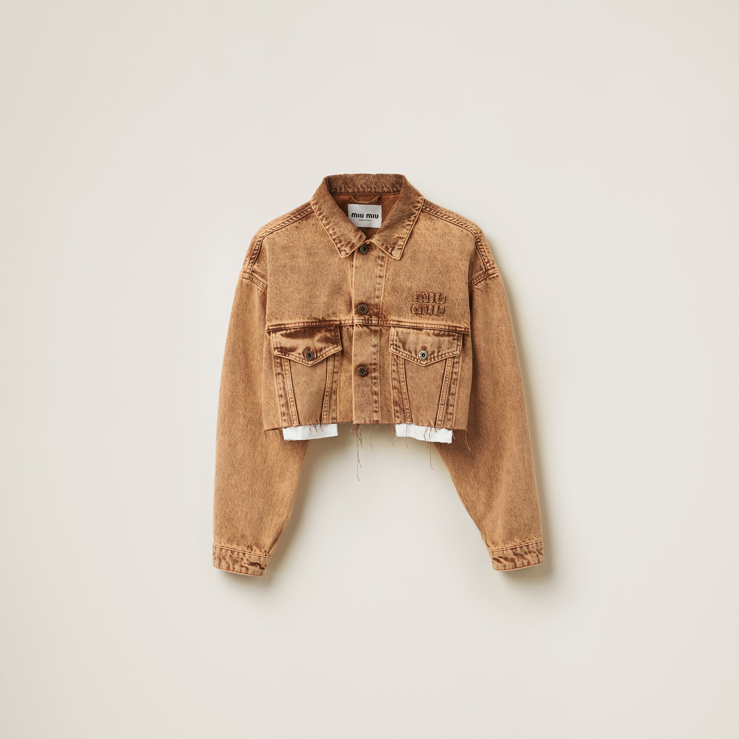 Miu miu shop jeans jacket