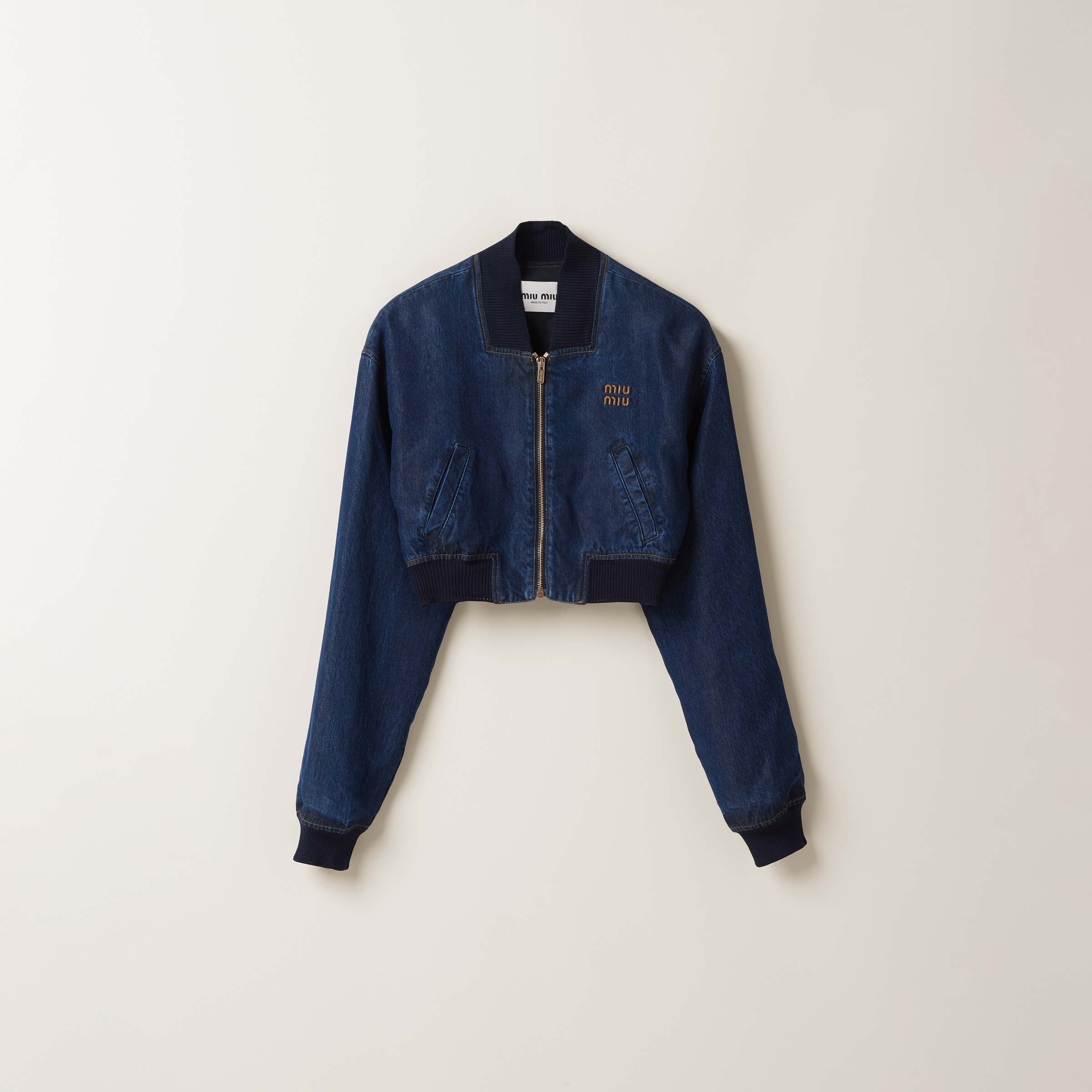 Miu miu jeans jacket shop