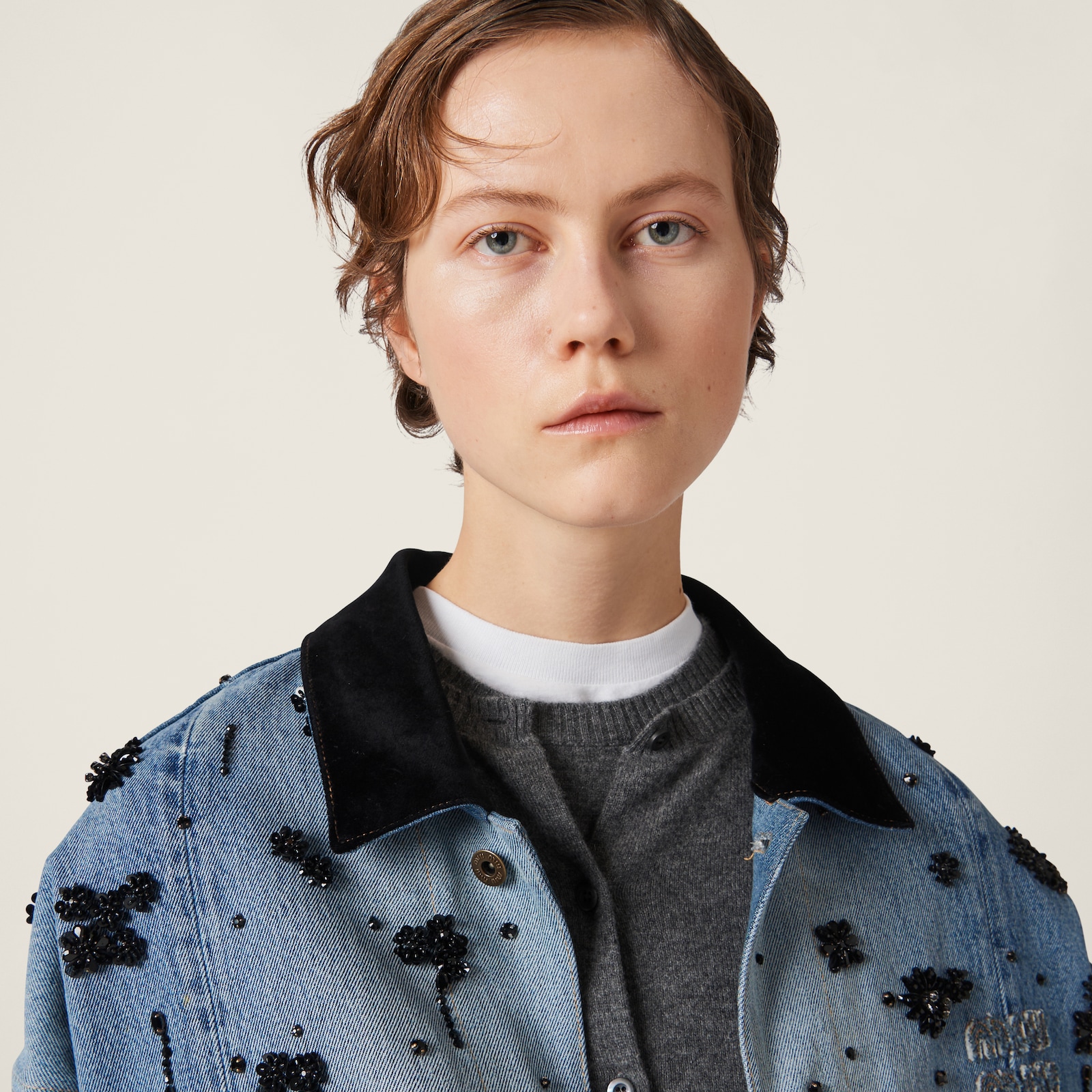 MIUMIU DENIM JACKET STYLE 178