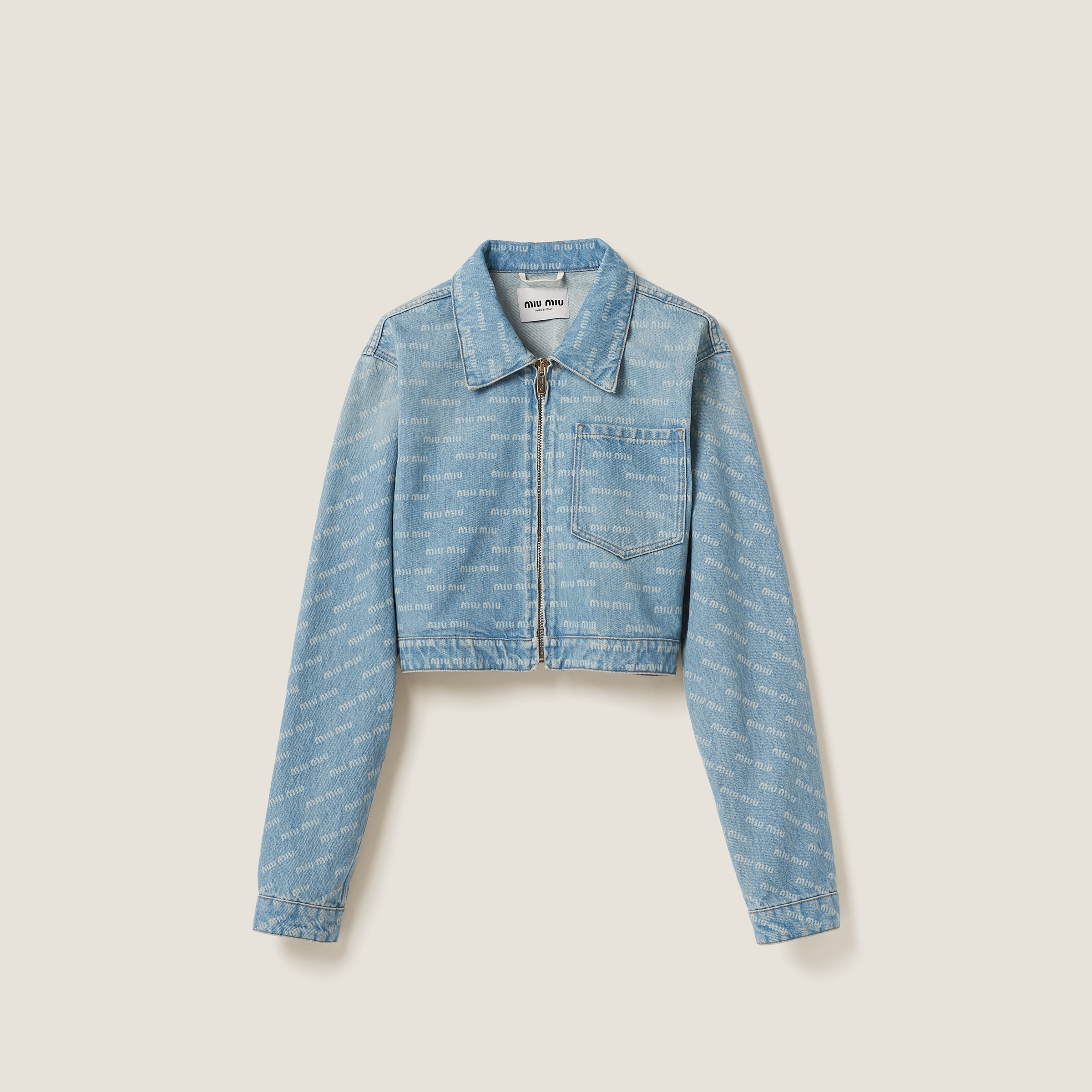 Miu miu jeans jacket shop