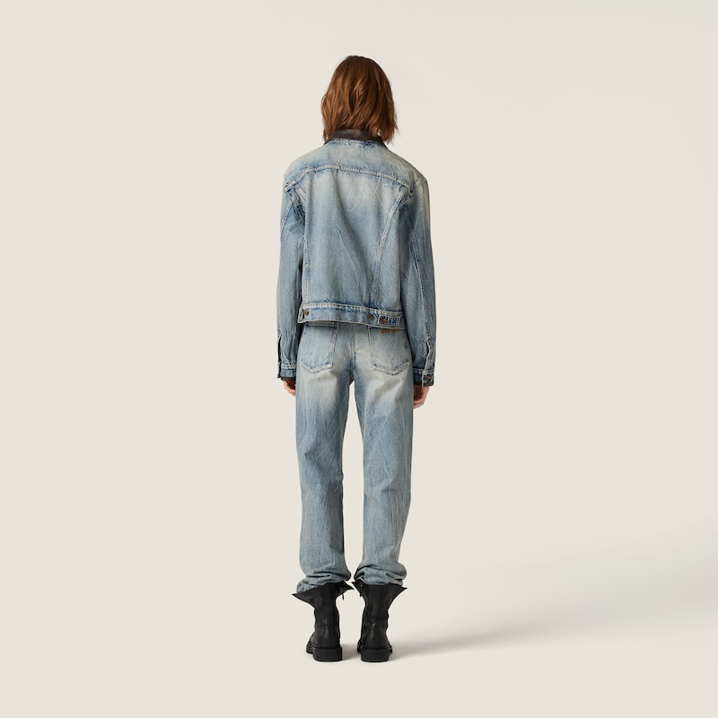 เสื้อแจ็กเก็ตบลูซงเดนิม