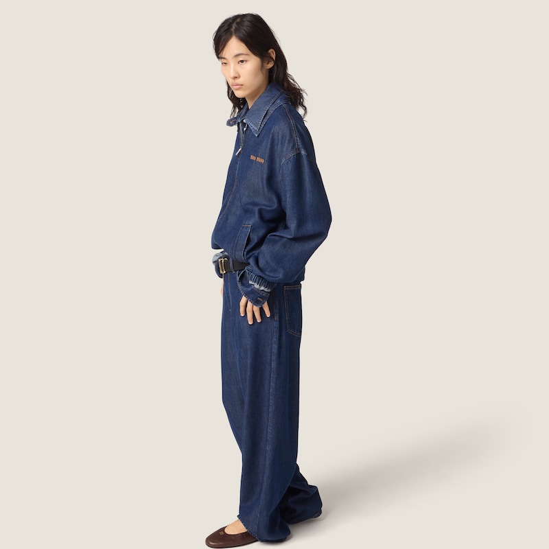 데님 블루종 재킷