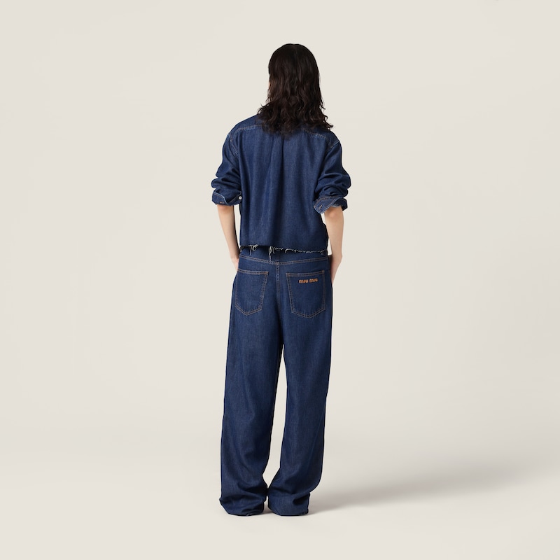 Denim shirt