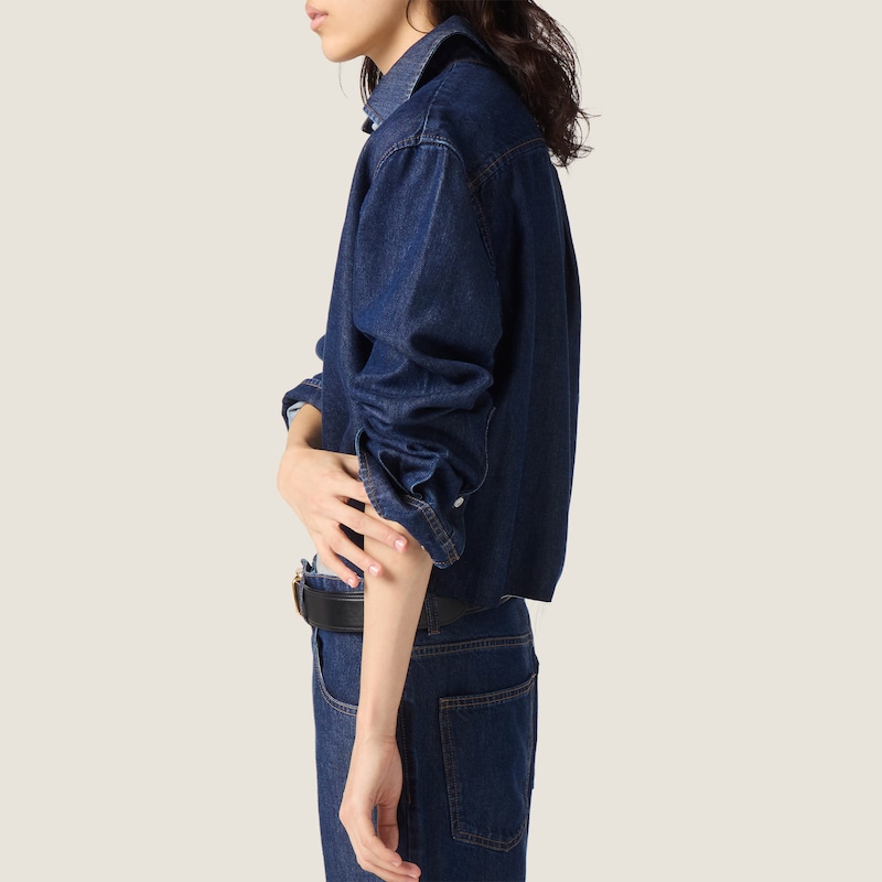 Denim shirt