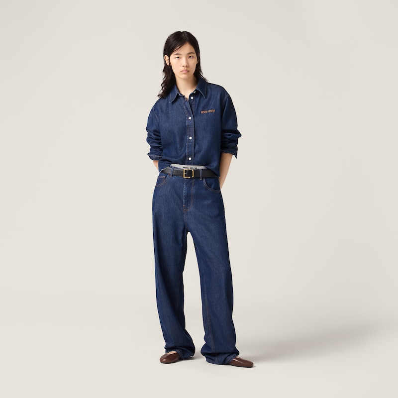 Denim shirt