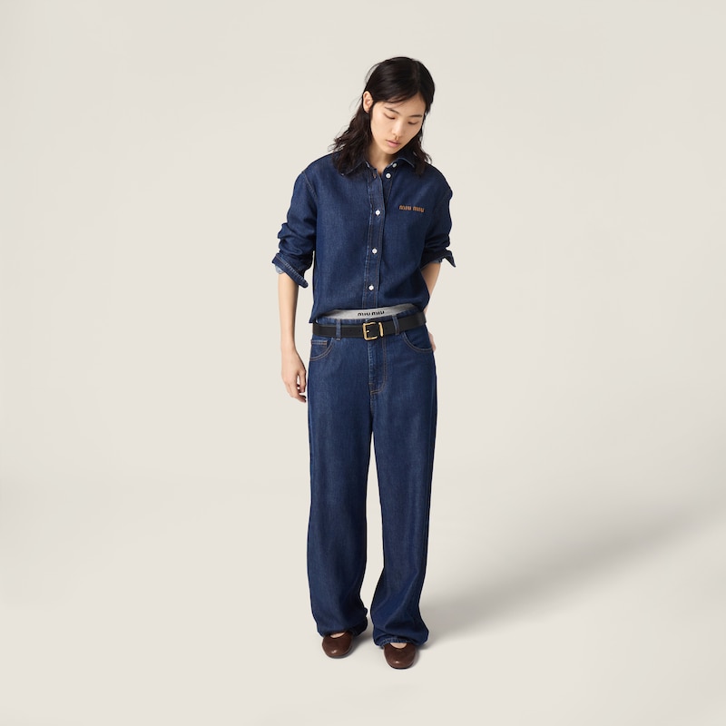 Denim shirt