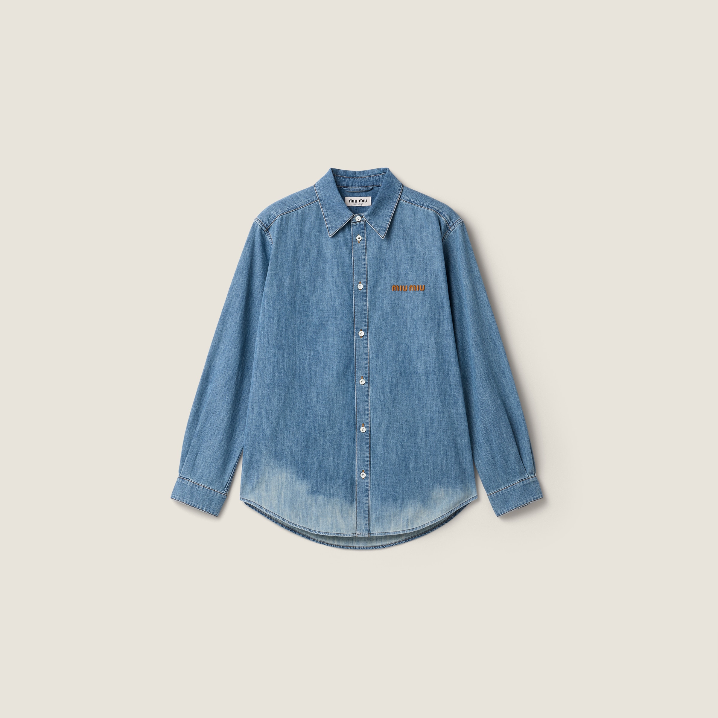 Chambray shirt from Miu Miu - $1,550