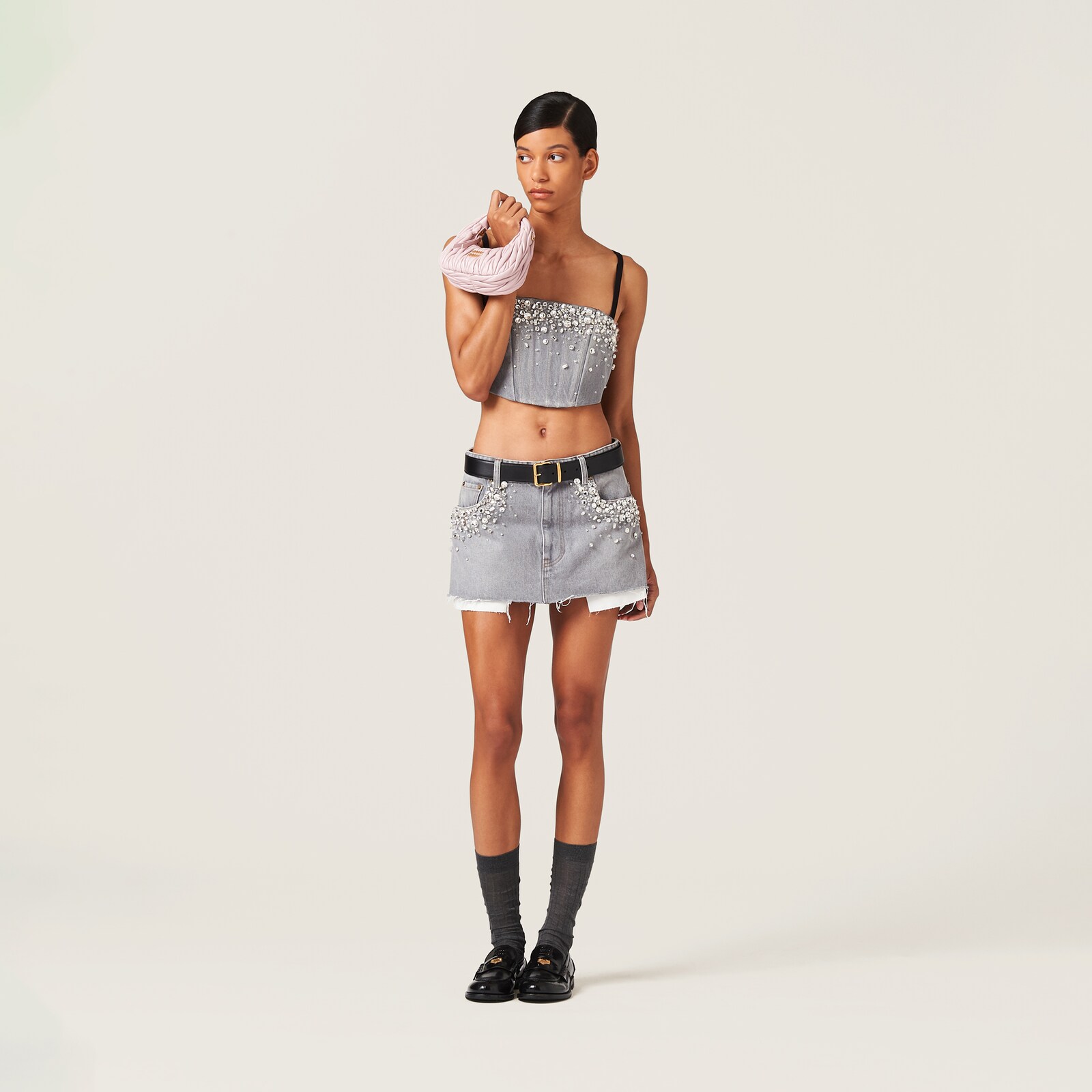 MIUMIU 26S MIDI SKIRT 914