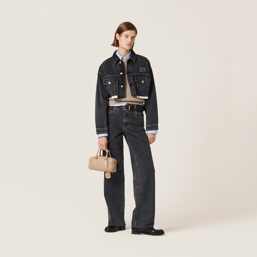 MIUMIU 26S WIDE LEG PANTS 953