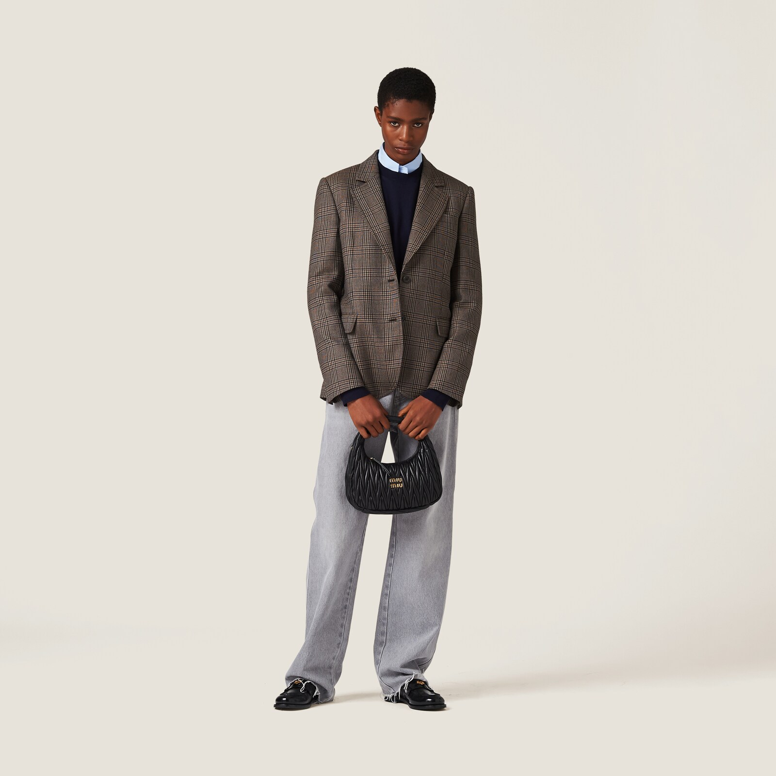 MIUMIU STRAIGHT-LEG PANTS STYLE 715