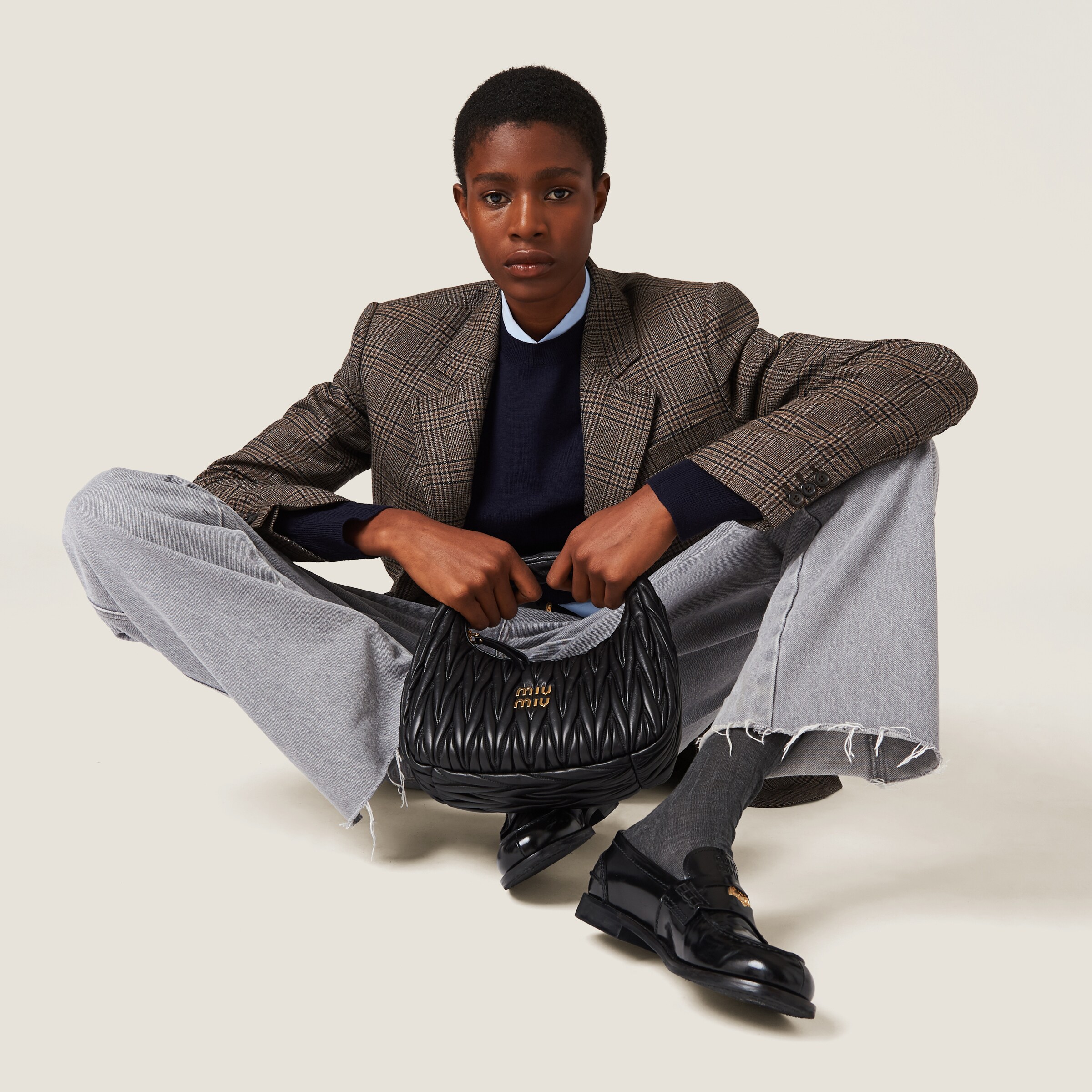 MIUMIU 26S STRAIGHT LEG PANTS 976