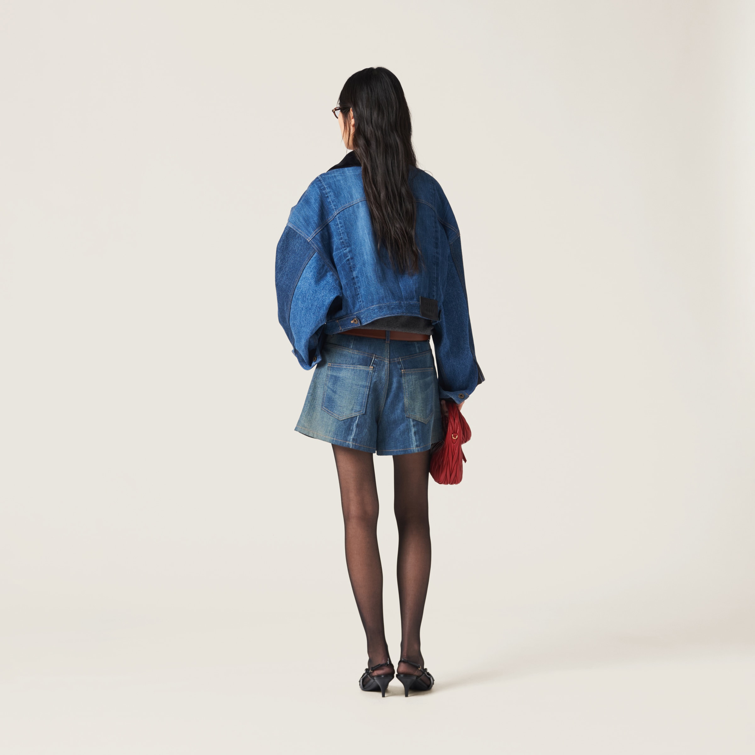 ショートパンツ MiuMiu | Denim shorts GWP494_121P_F0008_S_OOO Denim shorts - Collection Collections | Miu Miu