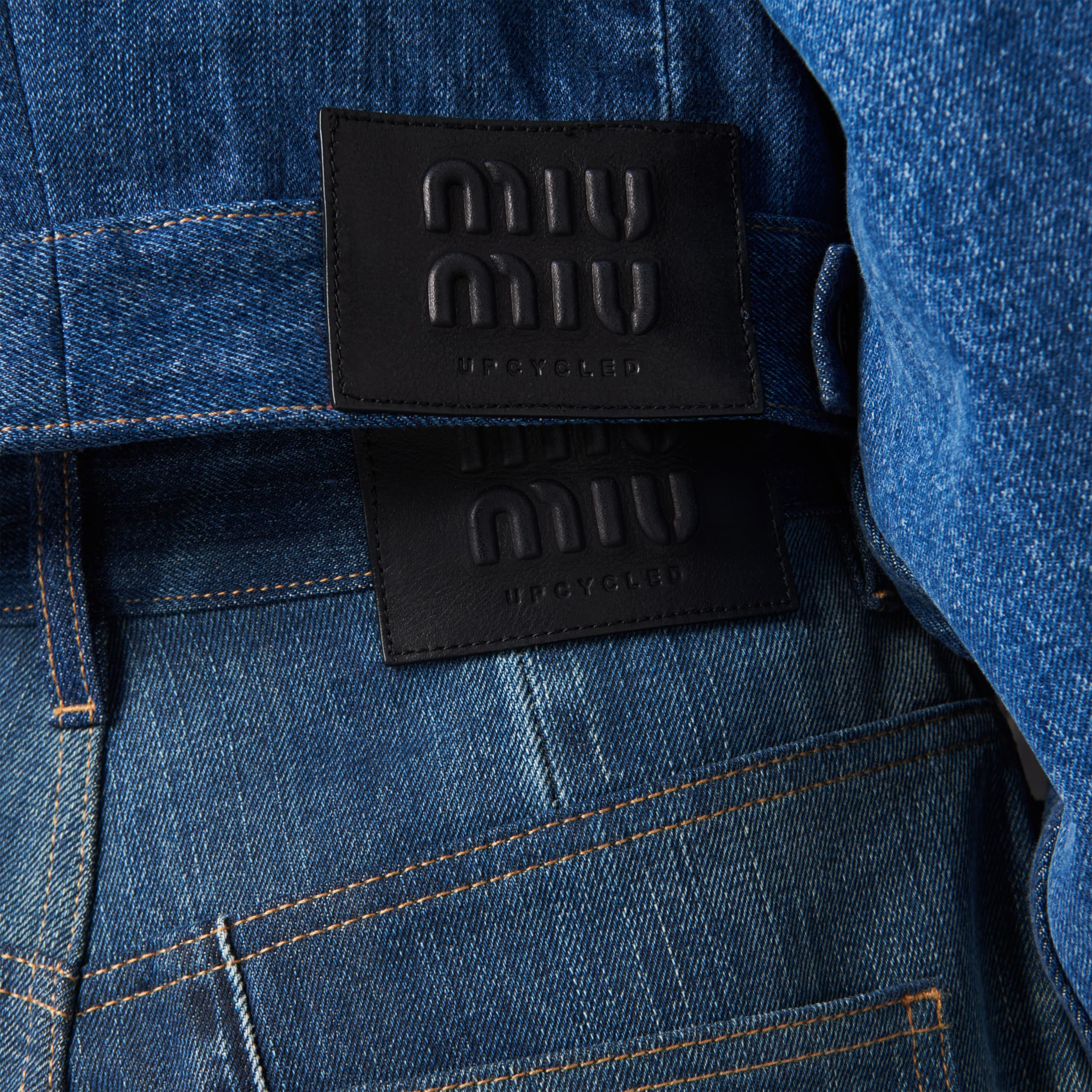 Denim shorts - Collection Collections | Miu Miu